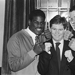Errol Christie, Keith Wallace and Noel Quarless appearance. 23rd January 1984