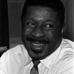Errol Garner, jazz pianist. 1963