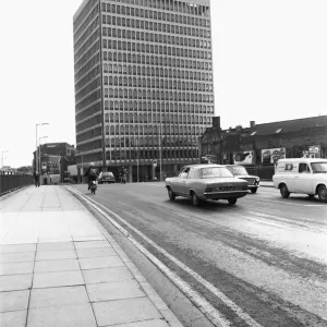 ES & A Robinsons Headquarters Print, Bristol 1967