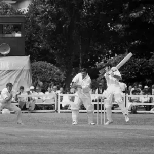 Essex v Lancashire at Valentines Park, 13th June 1970 Print