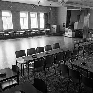 Eston Institute, a social club in Middlesbrough. May 1974