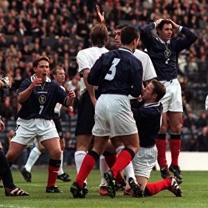 Euro 2000 Qialifying match at Hampden Park. Scotland 0 v England 2