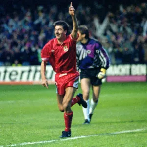 European Championships Qualifier at Cardiff June 1991 Wales v West Germany European Championships Qualifier at Cardiff June 1991 Wales v West Germany