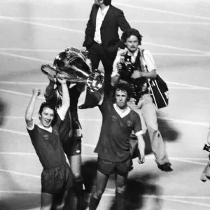 European Cup Final at the Stadio Olimpico in Rome, Italy European Cup Final at the Stadio Olimpico in Rome, Italy