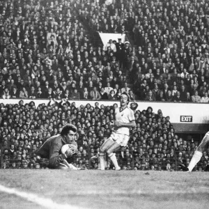 European Cup First Round Second Leg match at Anfield. Liverpool 0 v Nottingham