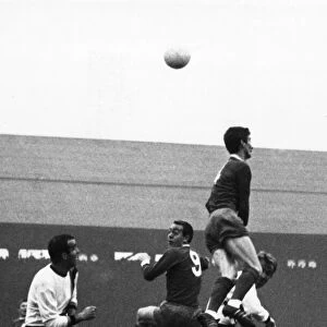 European Cup. Liverpool 3 v. Inter Milan 1. Panic in the goalmouth