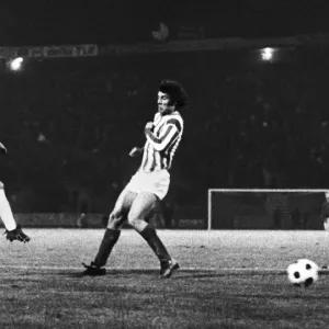 European Cup Second Round First Leg match at the Marakana Stadium, Belgrade, Yugoslavia European Cup Second Round First Leg match at the Marakana Stadium, Belgrade, Yugoslavia