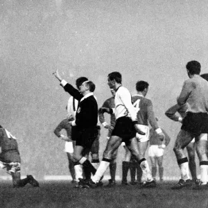 European Cup Second Round Second Leg match at Old Trafford European Cup Second Round Second Leg match at Old Trafford