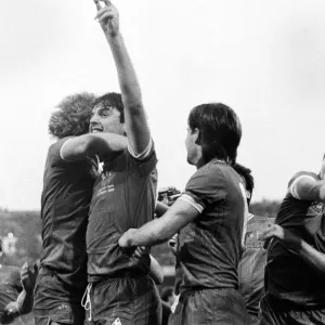 European Cup Winners Cup Final. Rotterdam, Holland. Everton 3 v Rapid Vienna 1