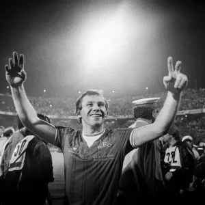 European Cup Winners Cup Final. Rotterdam, Holland. Everton 3 v Rapid Vienna 1