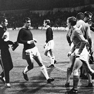 European Cup Winners Cup First Round First Leg match at Ninian park