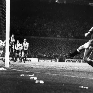 European Cup Winners Cup Quarter Final Second Leg match at Old Trafford European Cup Winners Cup Quarter Final Second Leg match at Old Trafford
