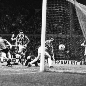 European Cup Winners Cup Semi Final First Leg match at Old Trafford European Cup Winners Cup Semi Final First Leg match at Old Trafford