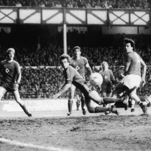 European Cup Winners Cup Semi Final Second Leg match at Goodison Park European Cup Winners Cup Semi Final Second Leg match at Goodison Park