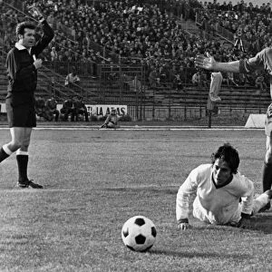 European Fairs Cup Second Round Second Leg match at the 23 August Stadium in Bucharest