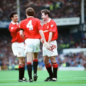 Everton 0-2 Manchester United, league match at Goodison Park Everton 0-2 Manchester United, league match at Goodison Park