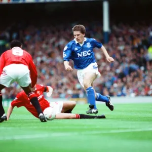 Everton 0-2 Manchester United, league match at Goodison Park Everton 0-2 Manchester United, league match at Goodison Park