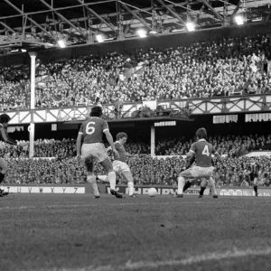 Everton 0 v Manchester City 1 Print, October 1981