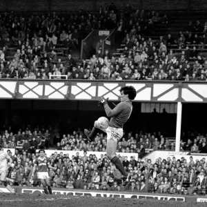 Everton 1 v. Leeds United 2 Print, March 1981 Everton 1 v. Leeds United 2 Print, March 1981