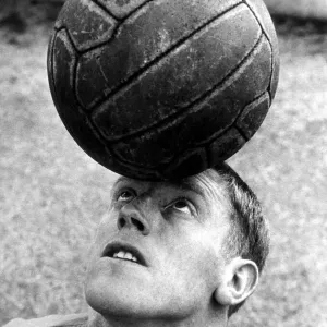 Everton footballer Tony Kay in training at Sheffield Wednesdays ground, July 1963 Everton footballer Tony Kay in training at Sheffield Wednesdays ground, July 1963