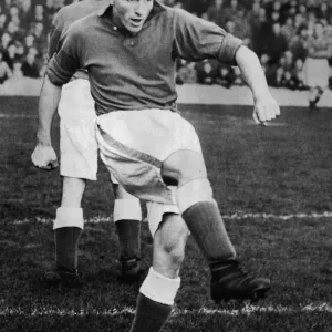 Everton forward Dave Hickson, January 1957