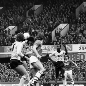 Everton v. Arsenal. March 1985 MF20-13-002 The final score was a two nil victory Everton v. Arsenal. March 1985 MF20-13-002 The final score was a two nil victory
