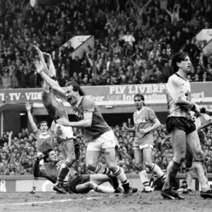 Everton v. Arsenal. March 1985 MF20-13-018 The final score was a two nil victory Everton v. Arsenal. March 1985 MF20-13-018 The final score was a two nil victory