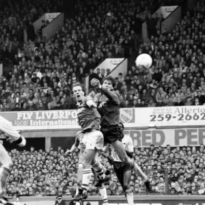Everton v. Arsenal. March 1985 MF20-13-019 The final score was a two nil victory Everton v. Arsenal. March 1985 MF20-13-019 The final score was a two nil victory