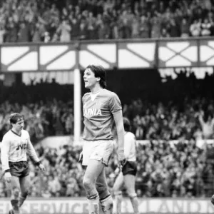 Everton v. Arsenal. Mars 1985 MF Le score final était une victoire à deux buts nil.