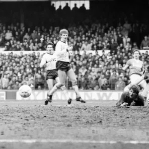Everton v. Arsenal. Mars 1985 MF Le score final était une victoire de deux buts à zéro.