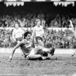 Everton v. Arsenal. Mars 1985 MF Le score final était une victoire de deux buts à zéro pour