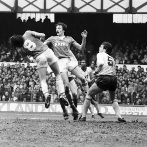 Everton v. Arsenal. March 1985 MF20-13-041 The final score was a two nil victory Everton v. Arsenal. March 1985 MF20-13-041 The final score was a two nil victory