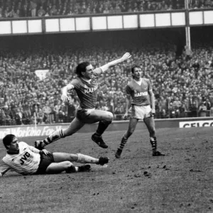 Everton v. Arsenal. Mars 1985 MF Le score final était une victoire deux buts à zéro.