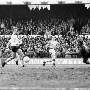 Everton v. Arsenal. Mars 1985 MF Le score final était une victoire de deux buts à zéro.