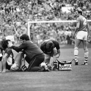 Everton v. Aston Villa. October 1984 MF18-01-001 The final score was a two one Everton v. Aston Villa. October 1984 MF18-01-001 The final score was a two one