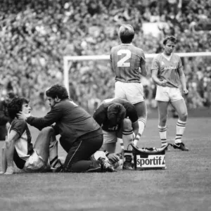 Everton v. Aston Villa. October 1984 MF18-01-002 The final score was a two one Everton v. Aston Villa. October 1984 MF18-01-002 The final score was a two one
