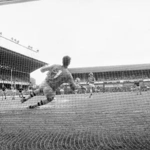 Everton v. Aston Villa 1984 Print - Division One Football Match Everton v. Aston Villa 1984 Print - Division One Football Match