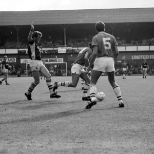 Everton v. Aston Villa. October 1984 MF18-01-053 The final score was a two one Everton v. Aston Villa. October 1984 MF18-01-053 The final score was a two one