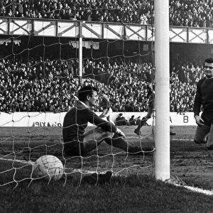 Everton v Liverpool, league match & local derby at Goodison February 1968