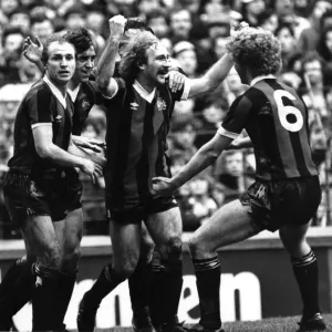 Everton v Manchester City FA Cup tie at Goodison March 1981 Everton v Manchester City FA Cup tie at Goodison March 1981