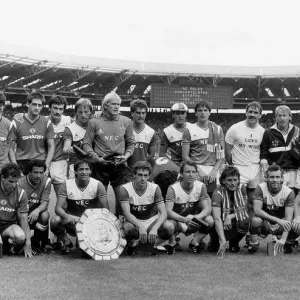 Everton v Manchester United 1985 Charity Shield Final 1985 Everton Everton v Manchester United 1985 Charity Shield Final 1985 Everton
