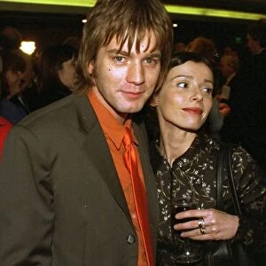 Ewan McGregor actor with his wife Eve at Variety Club Awards
