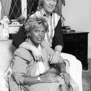 Ex- Sweet Pop star and new wife Denise are photographed in their home for a Ex- Sweet Pop star and new wife Denise are photographed in their home for a