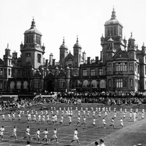 Exhibition of physical exercises at Daniel Stewarts College, Edinburgh Exhibition of physical exercises at Daniel Stewarts College, Edinburgh