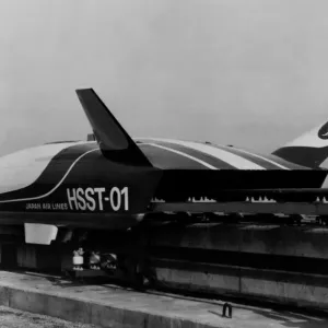 The experimental high speed surface transport, (Hover Train) The experimental high speed surface transport, (Hover Train)
