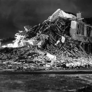 Print of Explosion at Wanstead, London
