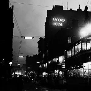 The exterior of the Daily Record building in Hope Street Glasgow Record House