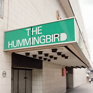 Exterior of the Hummingbird in Dale End, Birmingham, West Midlands. 10th July 1990
