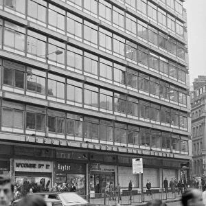 Exterior picture of Moscow Narodny Bank in London September 1971