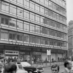 Print of Moscow Narodny Bank exterior in London, 1971